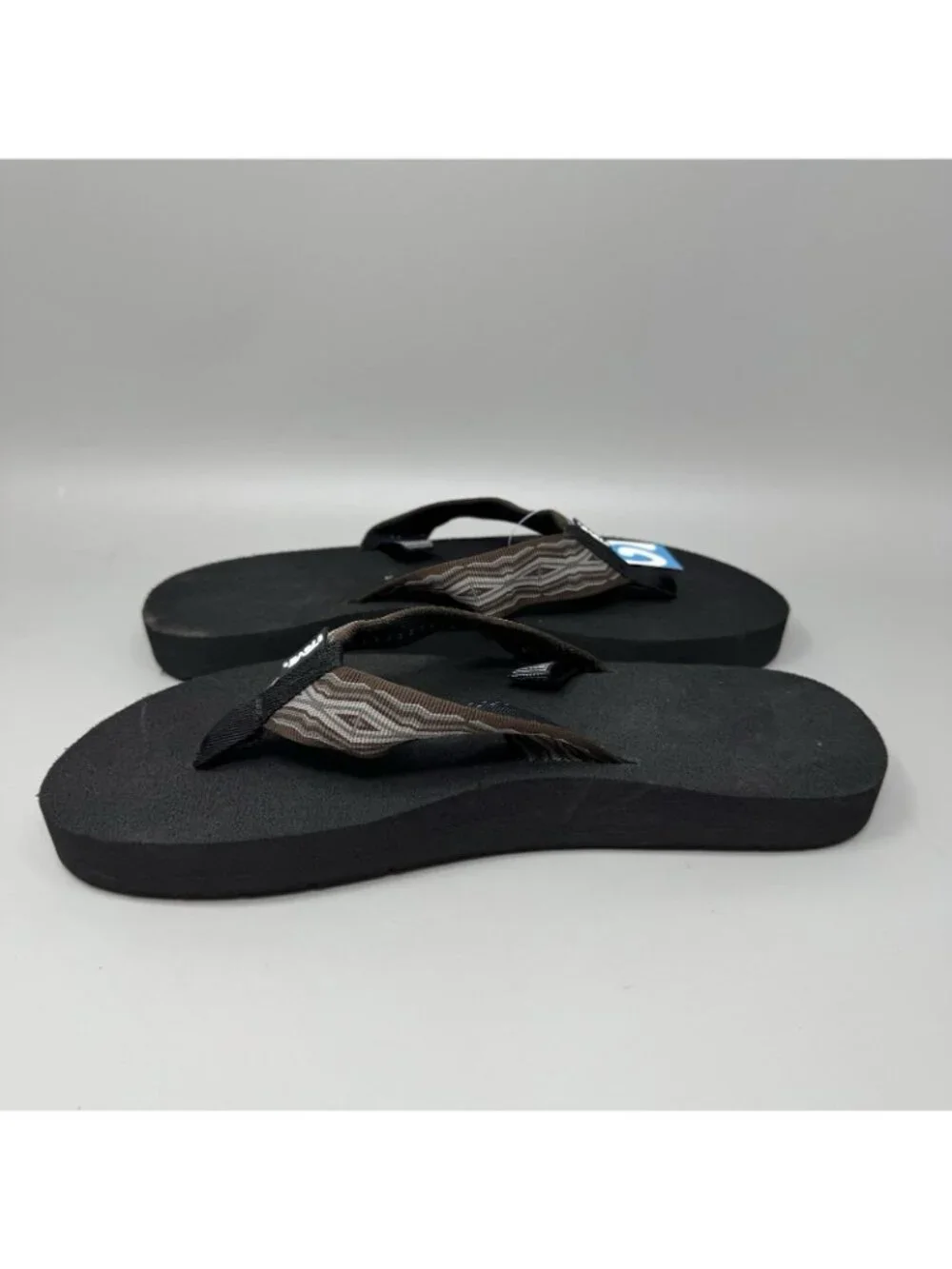 Teva Flip Flops Mens 11 Brown Mush II Original Sandal Lightweight Quick Dry New